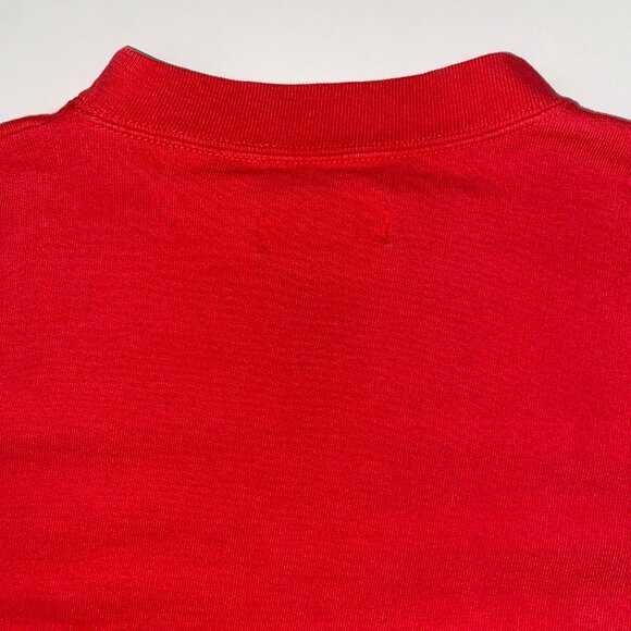 Esprit 90s 00s Vintage Pullover Crewneck Sweater Red Medium - Picture 4 of 12